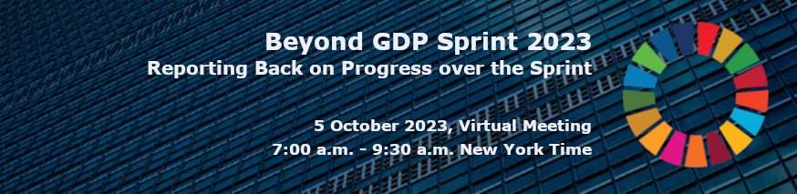 Seventh Meeting of Beyond GDP Sprint 2023