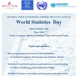 UNODC/UNIDO/IAEA/Statistics Austria - World Statistics Day